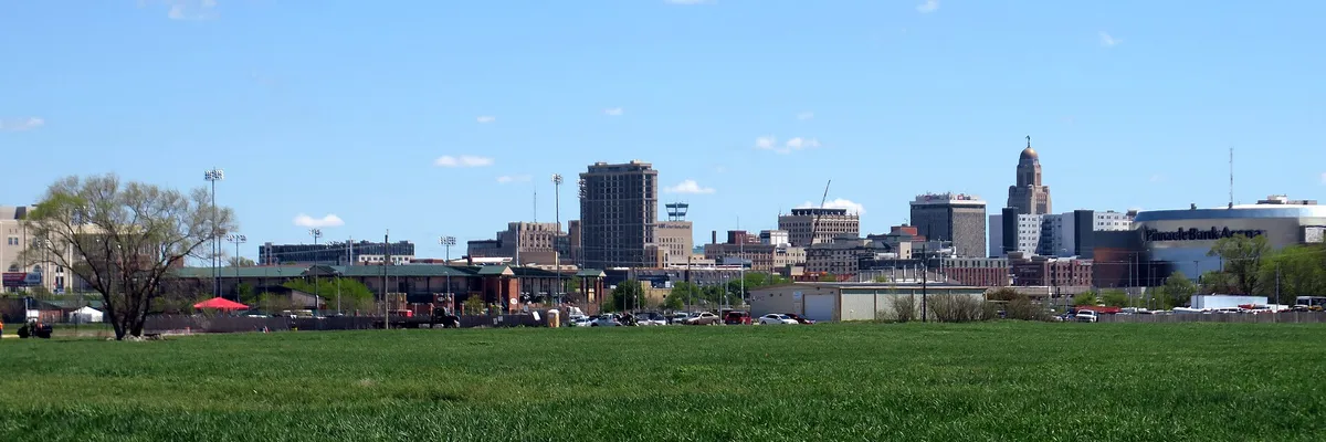 Downtown Lincoln, Nebraska skyline